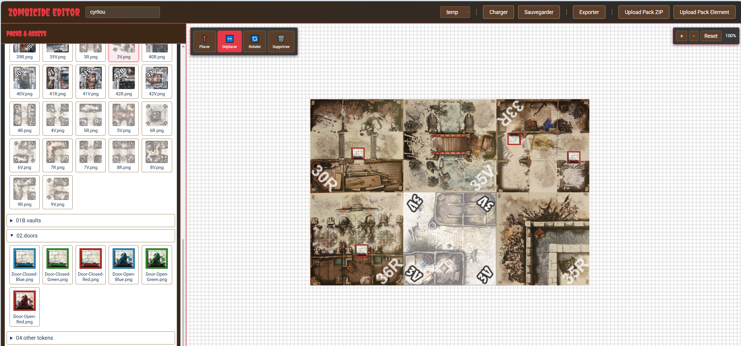Aperçu de l'éditeur Zombicide